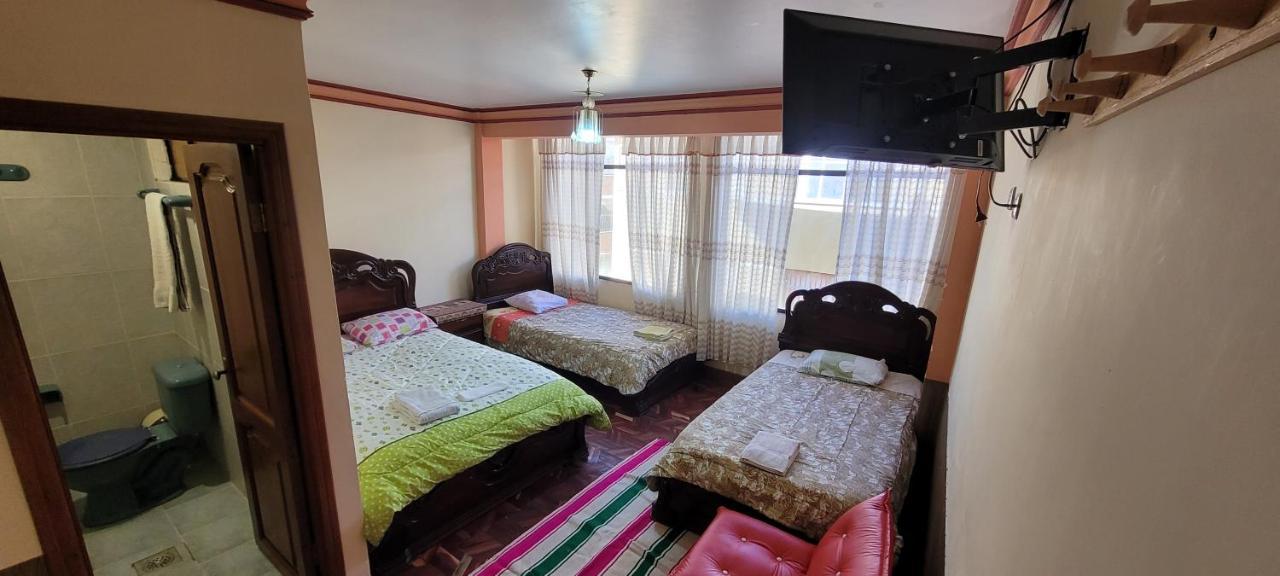 Hostal Sol Y Luna Bed and Breakfast Copacabana  Eksteriør billede